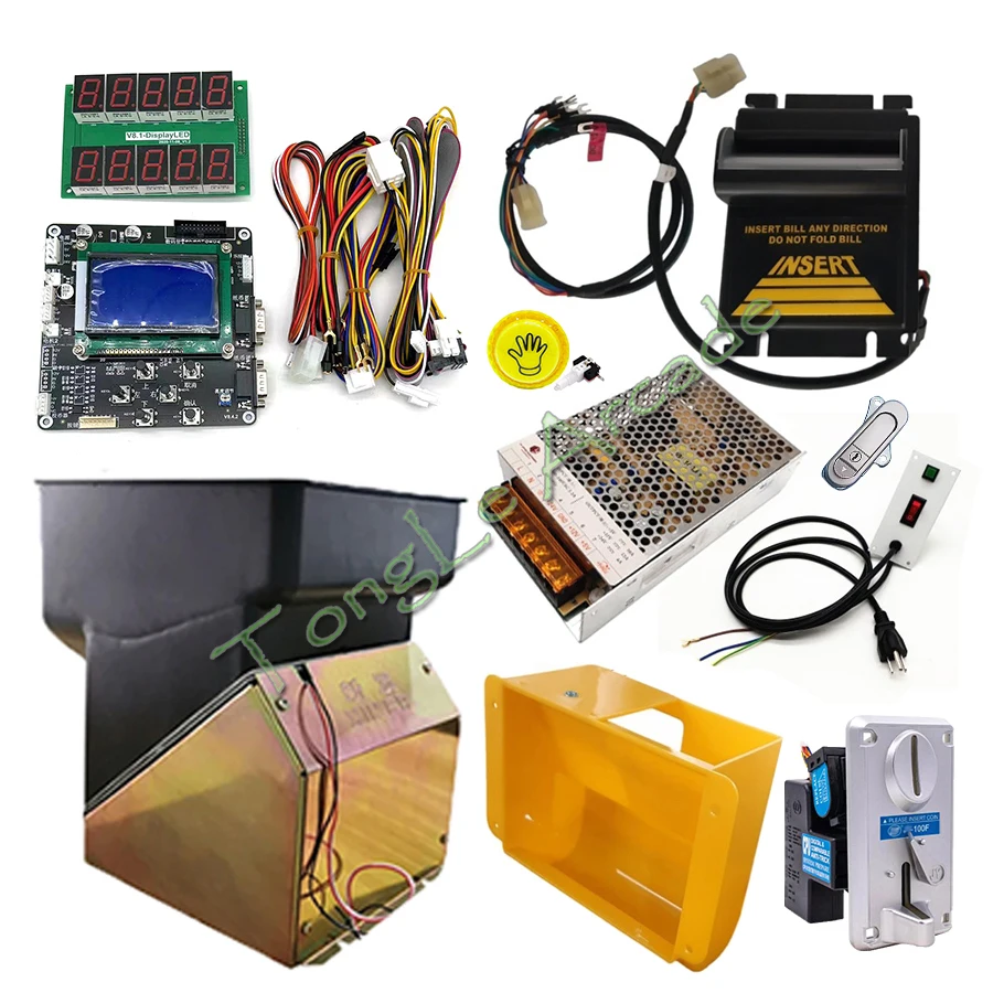 Coin Changer DIY Kit Bill Acce - Arcade Card Vending Machine ulasan dan harga