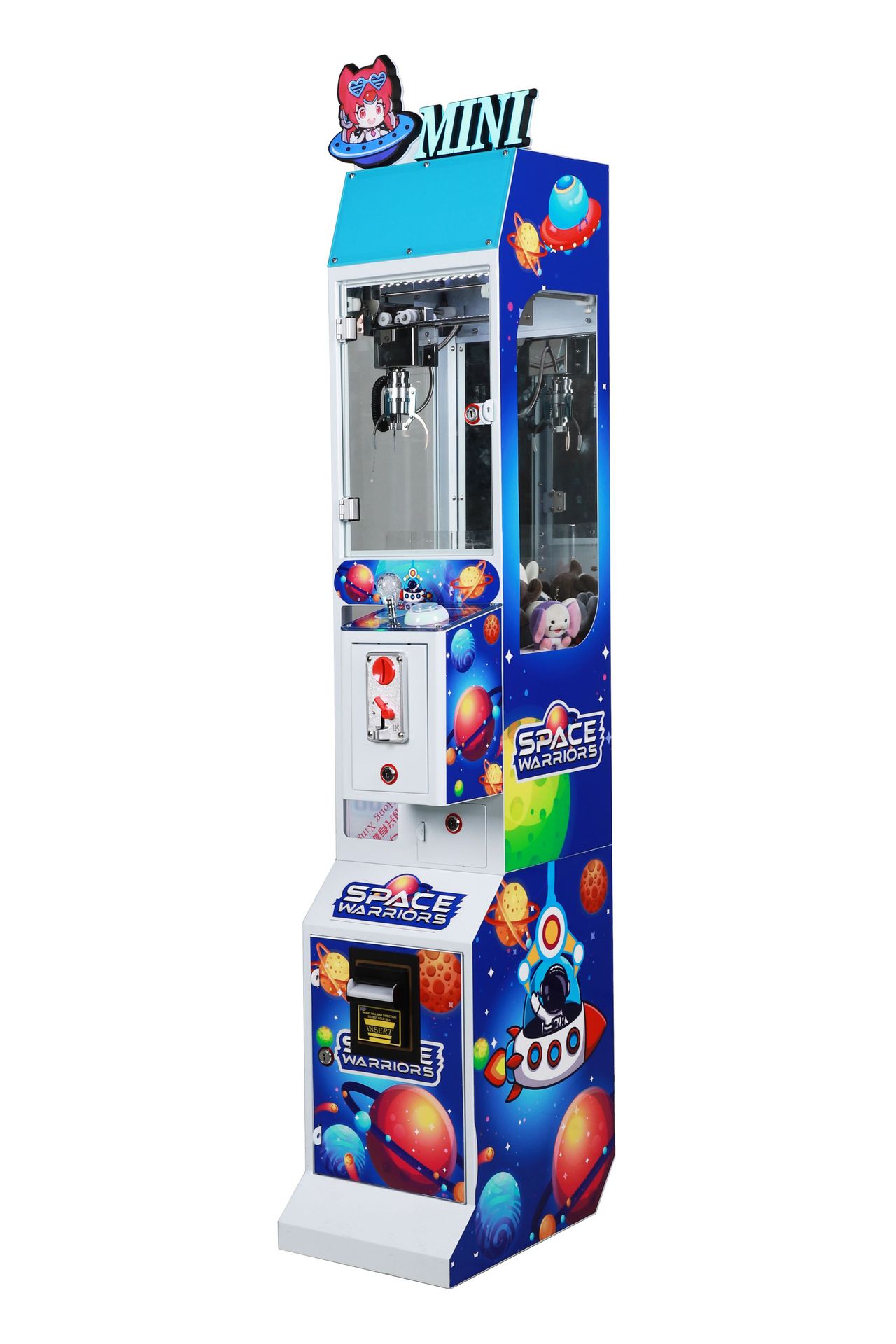 Mini Claw Machine Space Warrio - Arcade Prize Vending Machine ulasan dan harga