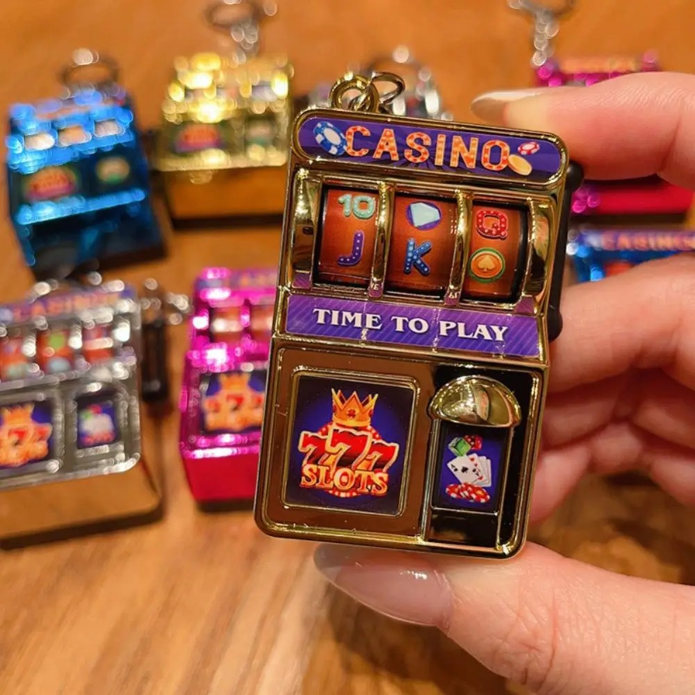 Fashion Slot Machine Keychain  - Fruit Slot Machine ulasan dan harga
