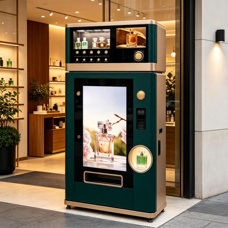 Automatic Perfume Vending Mach - Vending Machine Qr Code ulasan dan harga