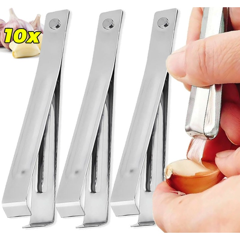 10/1pcs Stainless Steel Garlic - Fruit Slot Machine ulasan dan harga